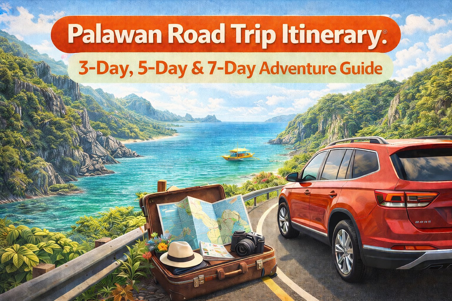 Palawan Road Trip Itinerary: 3-Day, 5-Day & 7-Day Adventure Guide