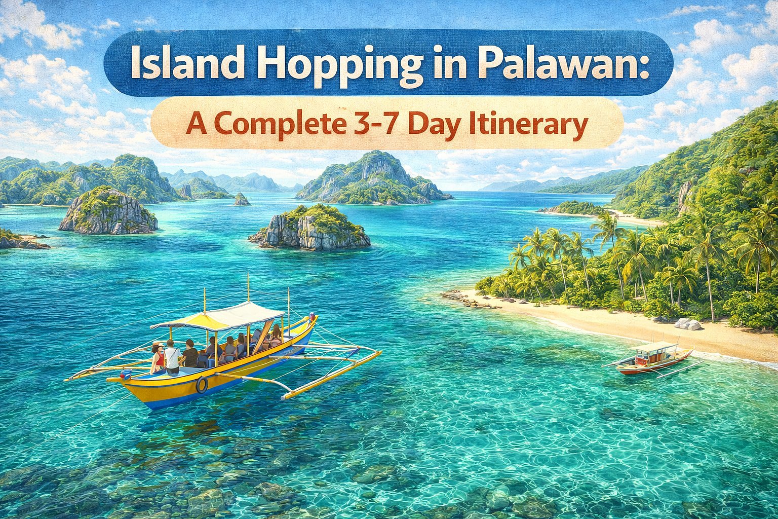 Island Hopping in Palawan: A Complete 3-7 Day Itinerary